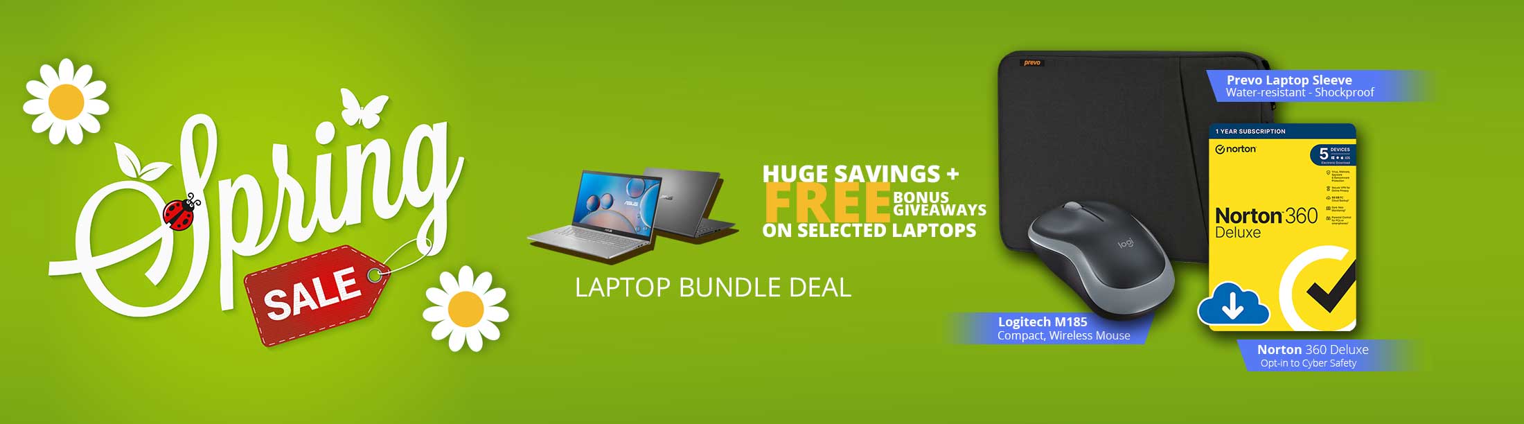 MESH Spring Laptop Bundle Deal.