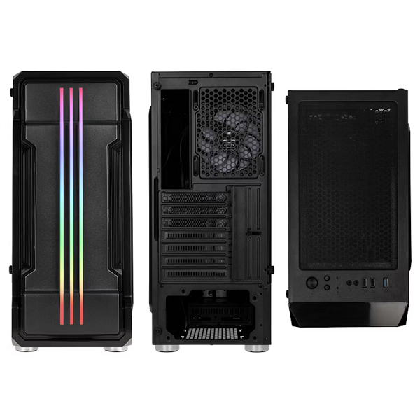 Gaming Case + RGB PSU AMD Ryzen 5 5600G 16GB DDR4 RAM 500GB Gaming Case + RGB PSU AMD Ryzen 5 5600G 16GB DDR4 RAM 500GB