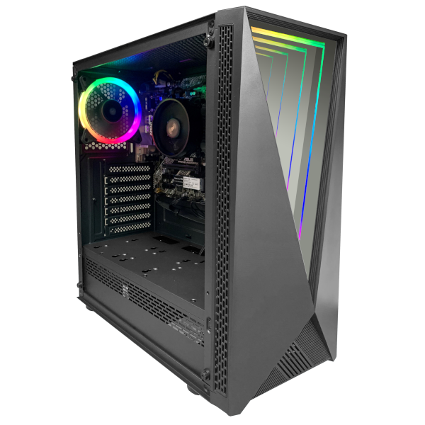 Megaport PC Gamer - AMD Ryzen 5 5500 6x 3.60 GHz - NVIDIA GeForce RTX3060  12Go - 16Go RAM - 500Go M.2 SSD - 1To HDD - 211-FR - Cdiscount Informatique