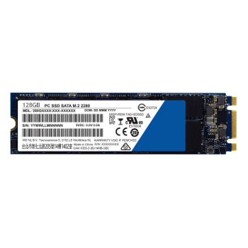 128GB M.2 PCIe NVMe SSD - image for illustration only