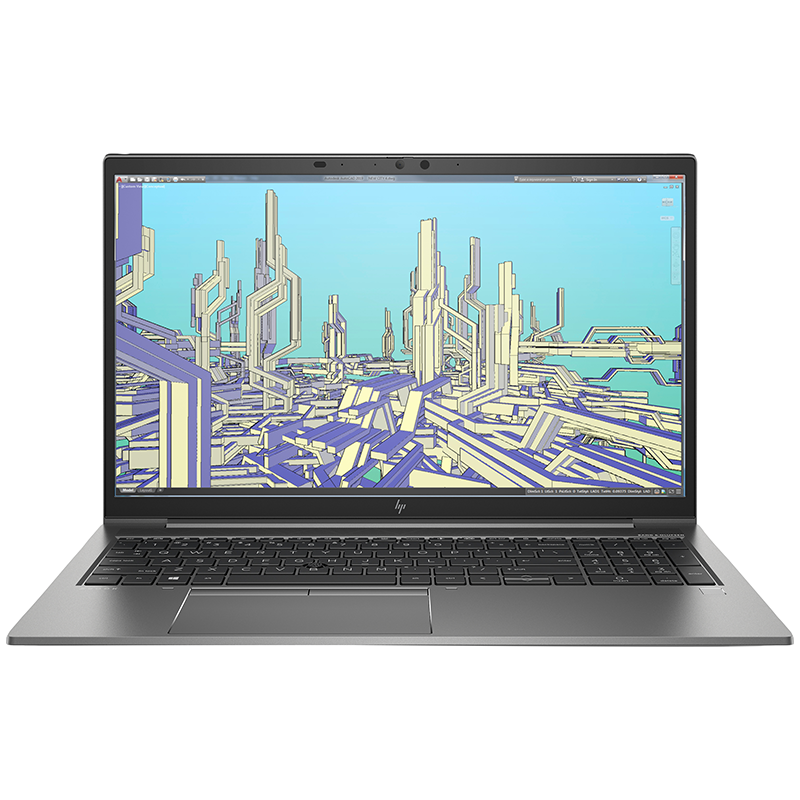HP ZBook Firefly 15 G8-Grey-Front View
