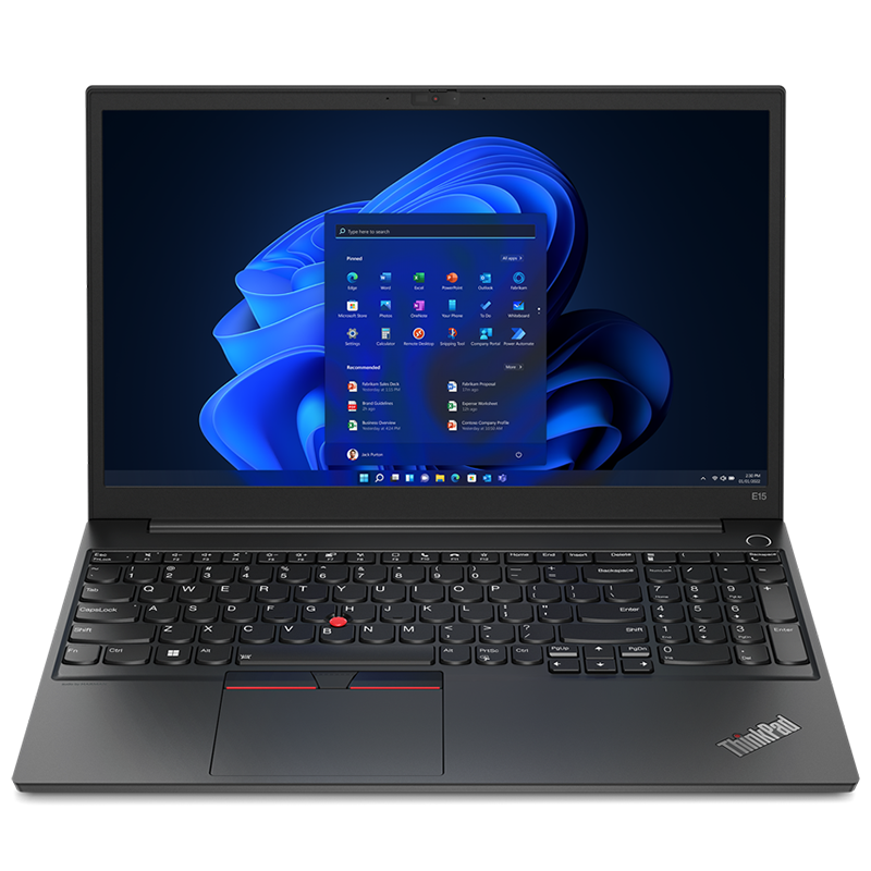 Lenovo ThinkPad E15 Gen 4-Front View
