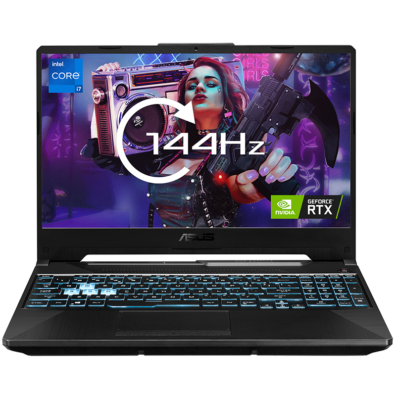 Portátil Gamer TUF Gaming F15 FX506H - Core i7 11800H RTX 3050 4GB