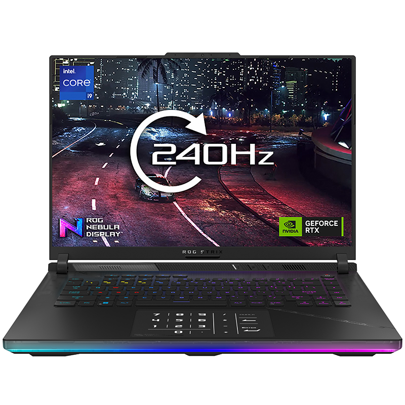 ASUS ROG Strix SCAR 16 G634JZR Intel Core i9 14900HX 14th Gen 64 GB DDR5 SDRAM 4000 GB SSD NVIDIA GeForce RTX 4080 12GB GDDR6 16 WQXGA 240 Hz Windows 11 Pro Gaming Laptop G634JZR N4086W 3299.00 Mesh C...