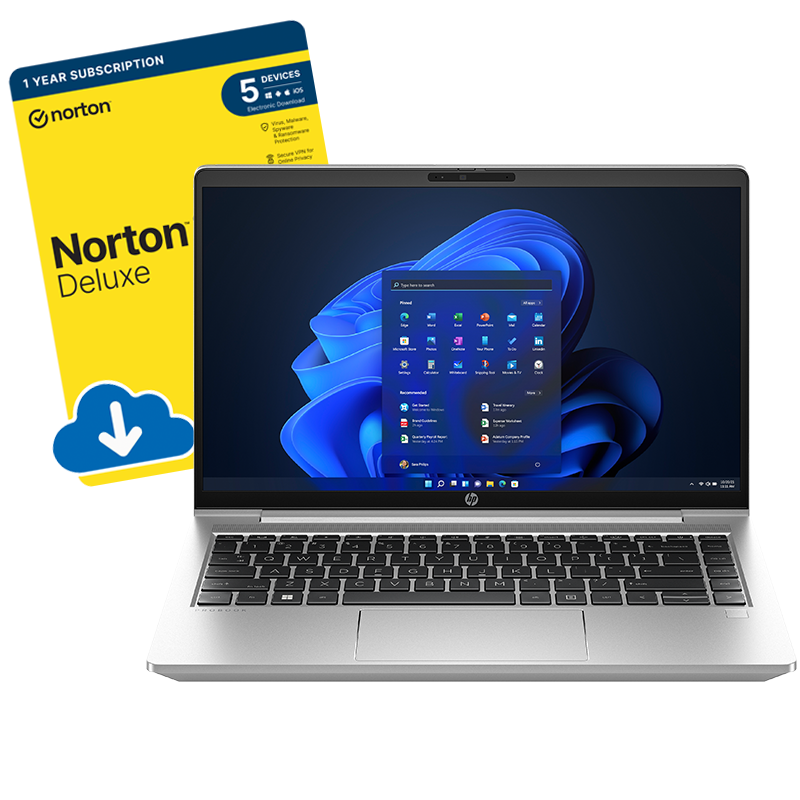HP ProBook 445 G10-Front View-Norton