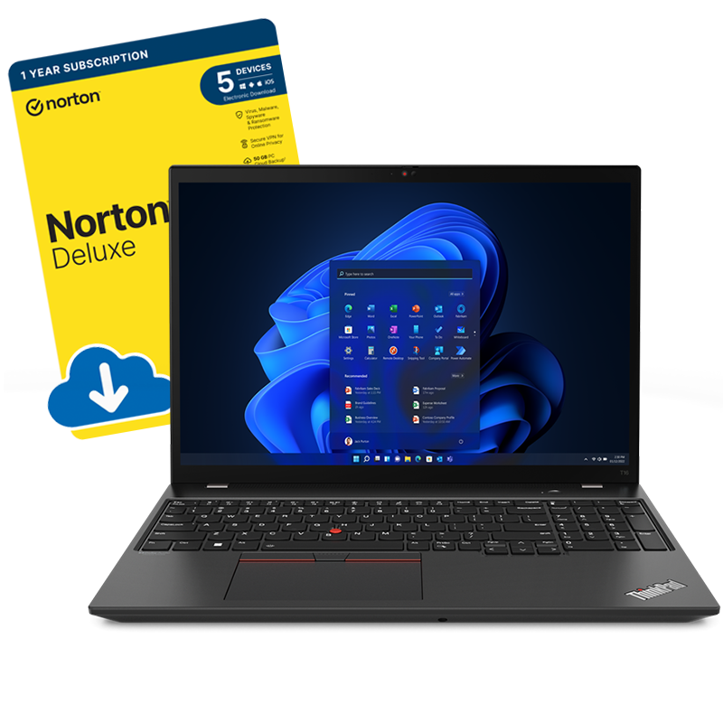 Lenovo ThinkPad T16 Gen 1-Front view-Norton-800x800