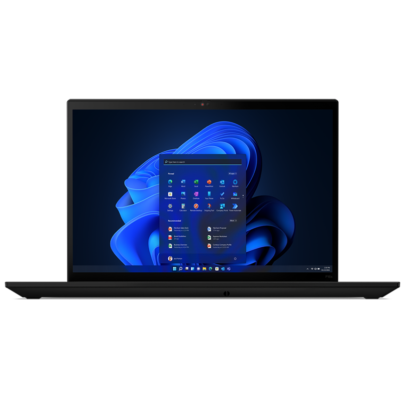 Lenovo ThinkPad P16s-Front View 2