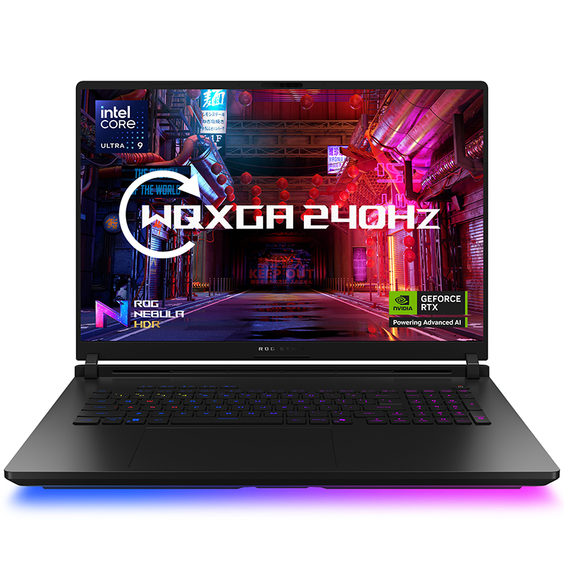 ASUS ROG Strix SCAR 18 G835-Front View