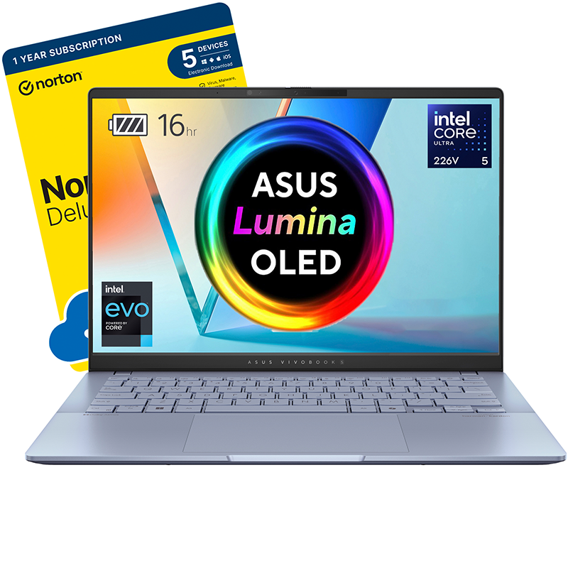 ASUS Vivobook S 14 OLED S5406-Front View-Norton Main