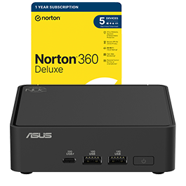 ASUS NUC 15 Ultra 7 255H 64GB 2TB Slim Mini Desktop