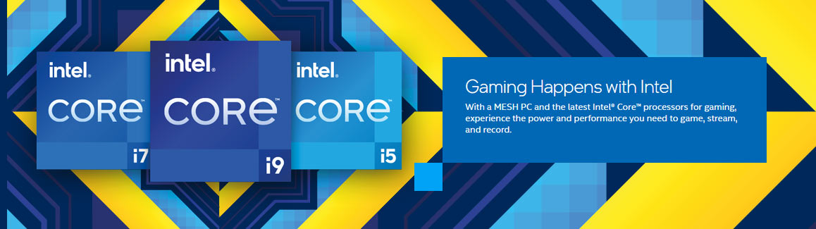 Intel Gaming PCs at MESH