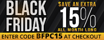 Black Friday - 15% Off with code BFPC10 - All Month Long