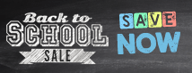 Back to School Sale