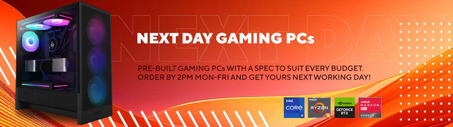 Ready To Ship Gaming PCs