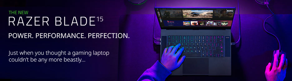 MESH Razer Blade Gaming Laptop series