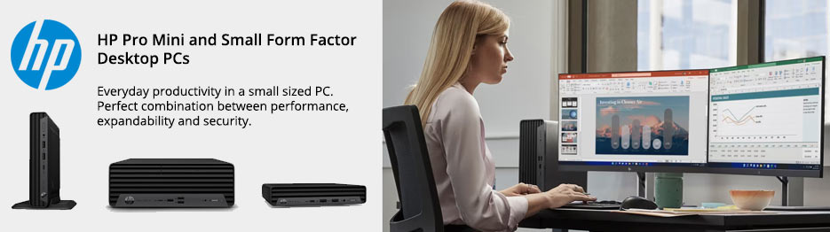 HP Pro Mini and Small Form Factor Desktop PC Range at MESH