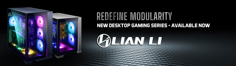 Custom Built Lian Li Gaming Series PCs at MESH