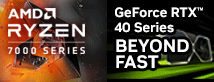 AMD Ryzon 7000 Series Processor and GeForce RTX 40 Series GPU