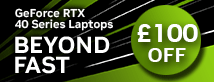 Save £100 on this RTX 40 Series Gaming Laptop