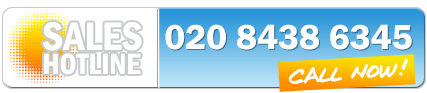 Call our Sales Hotline NOW: 020 8438 6346