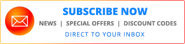 Subscribe to our email ist for news, special offers and exclusive discount codes