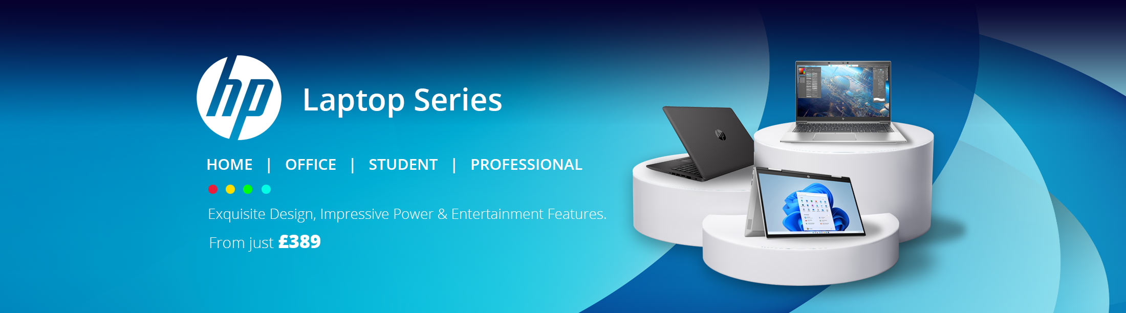 HP Laptop Series- Exquisite Design, Impressive Power & Entertainment Features