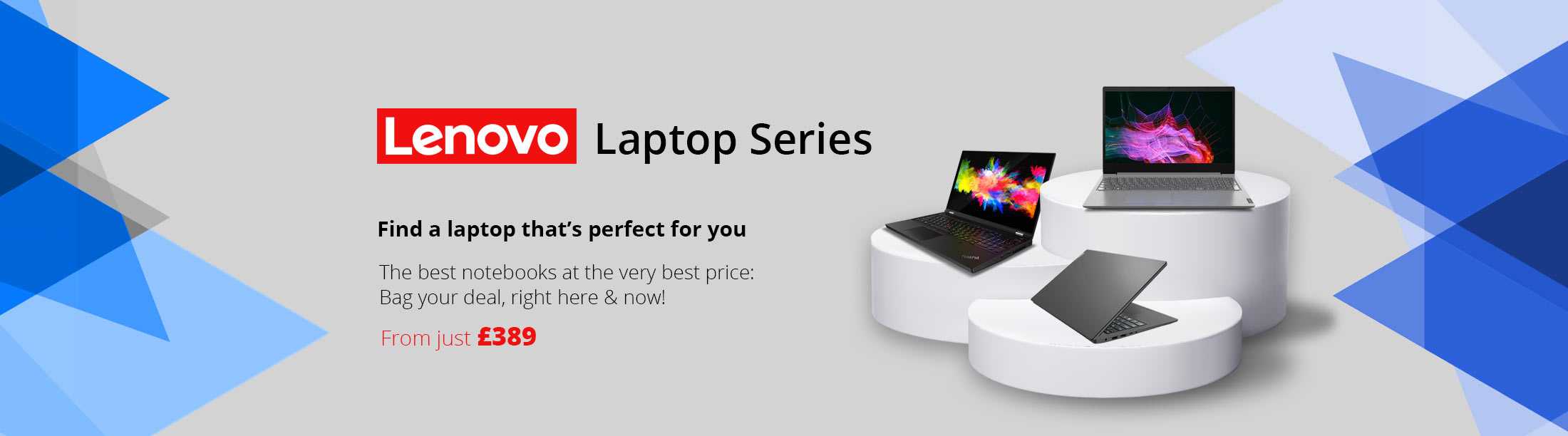 Lenovo Laptop Series - The best notebooks at the very best price: Bag your deal, right here & now!