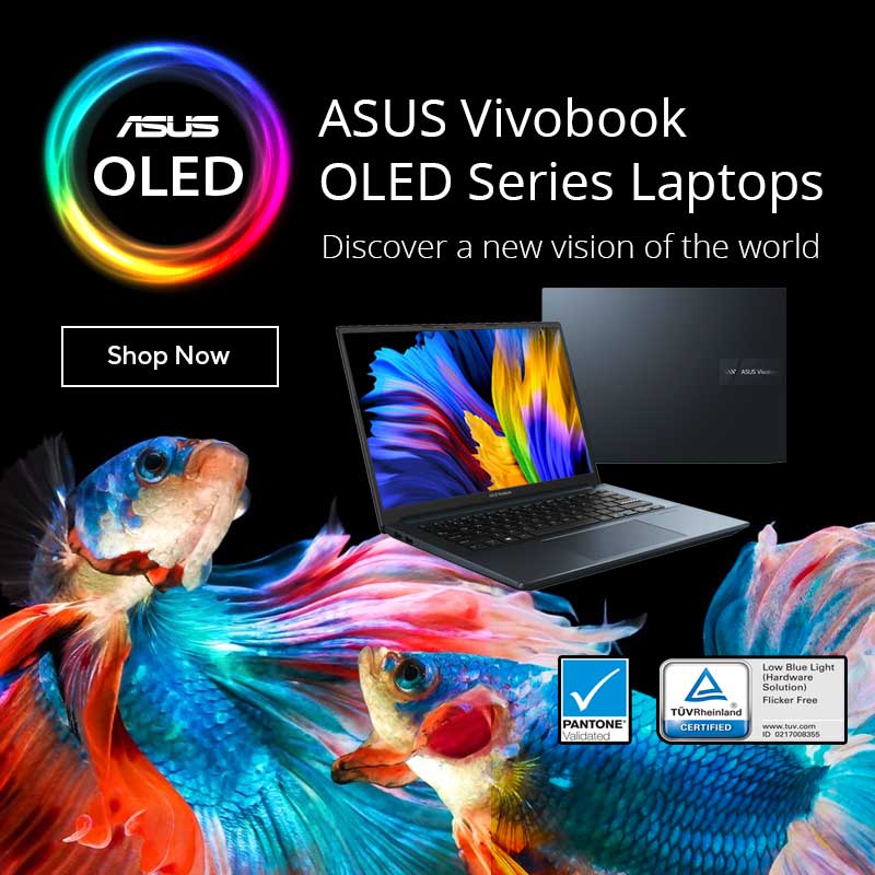ASUS Vivobook OLED Series Laptops - Discover a new vision of the world