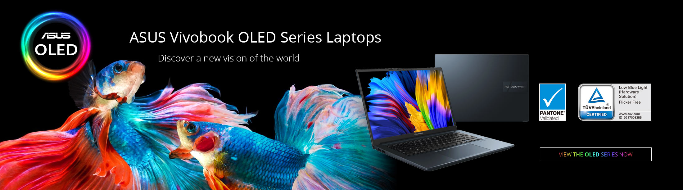 ASUS Vivobook OLED Series Laptops - Discover a new vision of the world