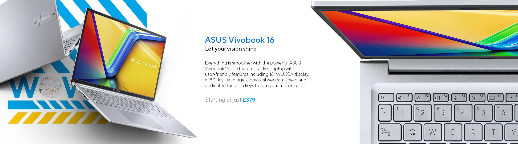 ASUS Vivobook 16 - let your vision shine