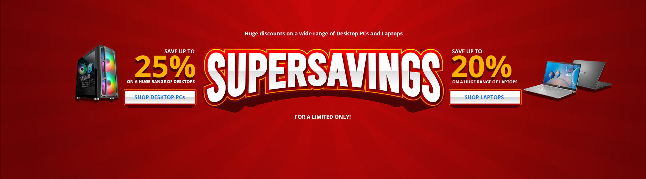 Super Deals and Savings on Laptops and Desktops