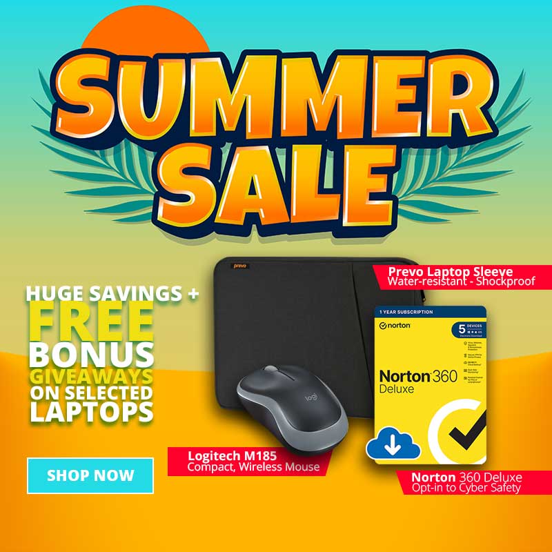 MESH Summer Sale Laptop Bundle.