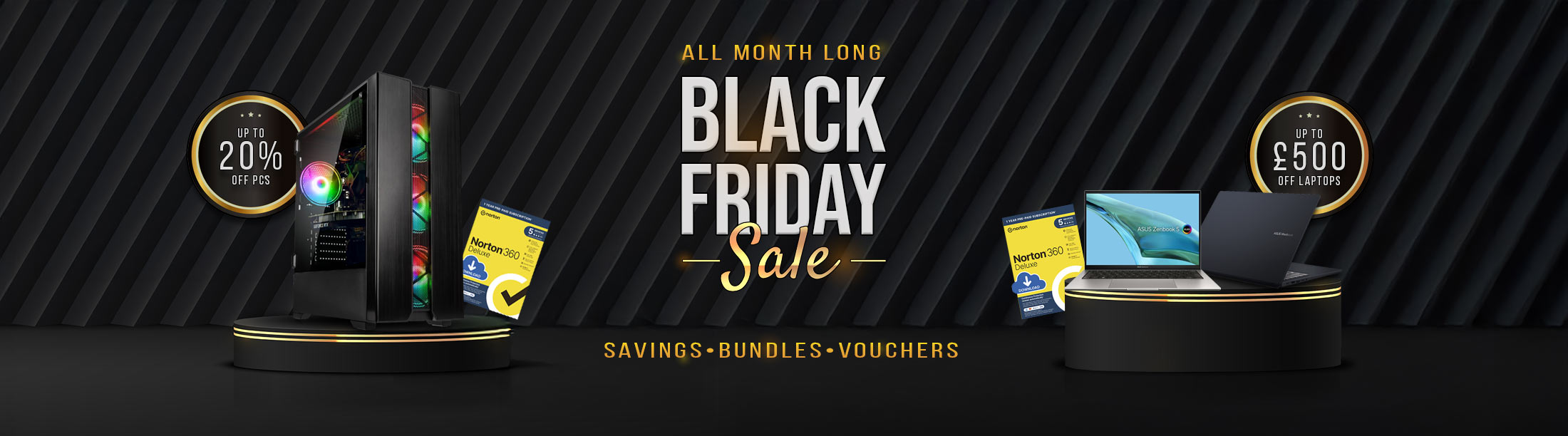 Black Friday Deals - All Month Long.