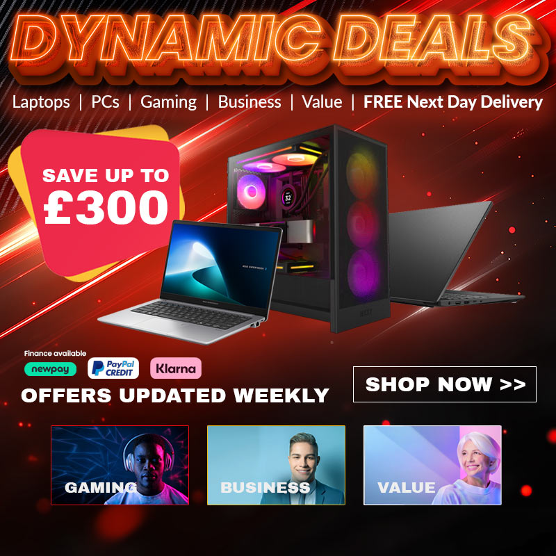 Laptops, PCs, Gaming, Business and Value. These dynamic deals update weekly so be sure to check back often for all our greatest offers.