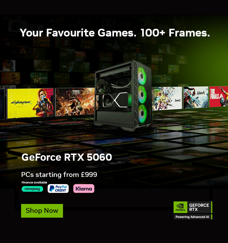 Your Favourite Games. 100+ Frames.