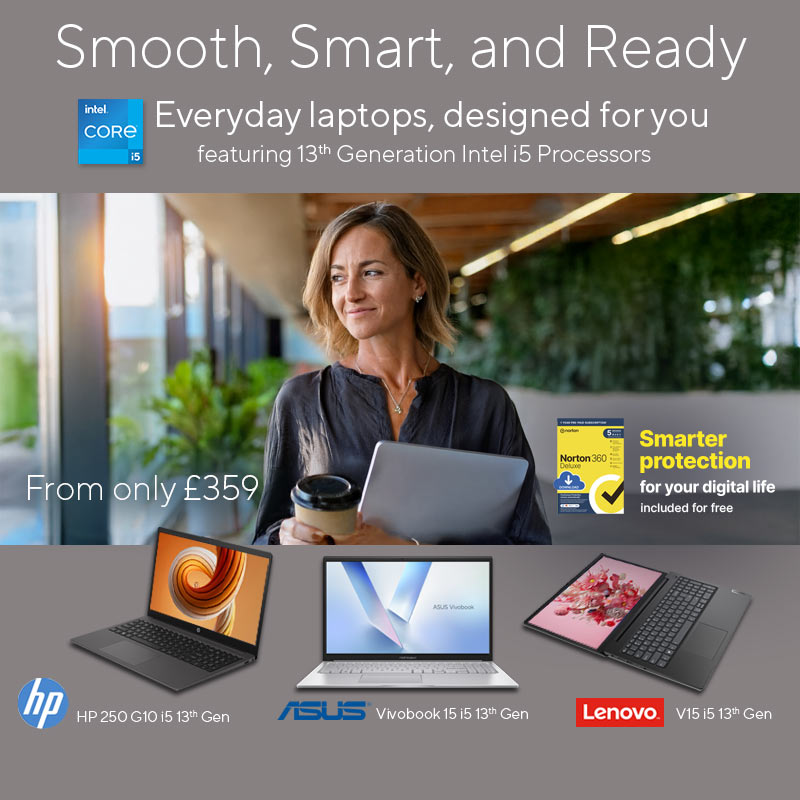 Smooth, Smart and Ready Laptops.