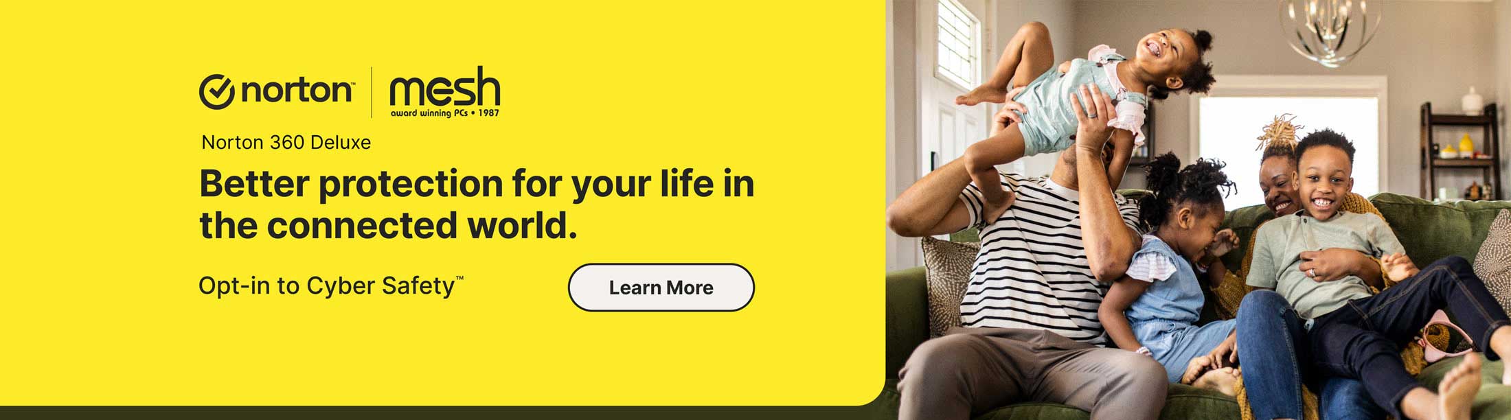 Norton 360 Deluxe - Opt-in to Cyber Safety