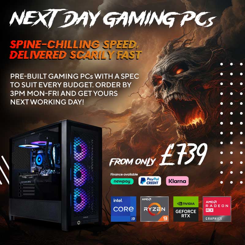 3 Next Day Gaming PCs