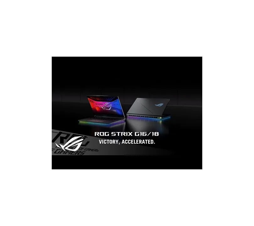 ASUS ROG Strix G18 G814 AMD Ryzen 9 8940HX 32 GB DDR5 RAM 2 TB SSD NVIDIA GeForce RTX 5070 8GB GDDR7 18" 2.5K Wi-Fi 6E Windows 11 Pro - 3